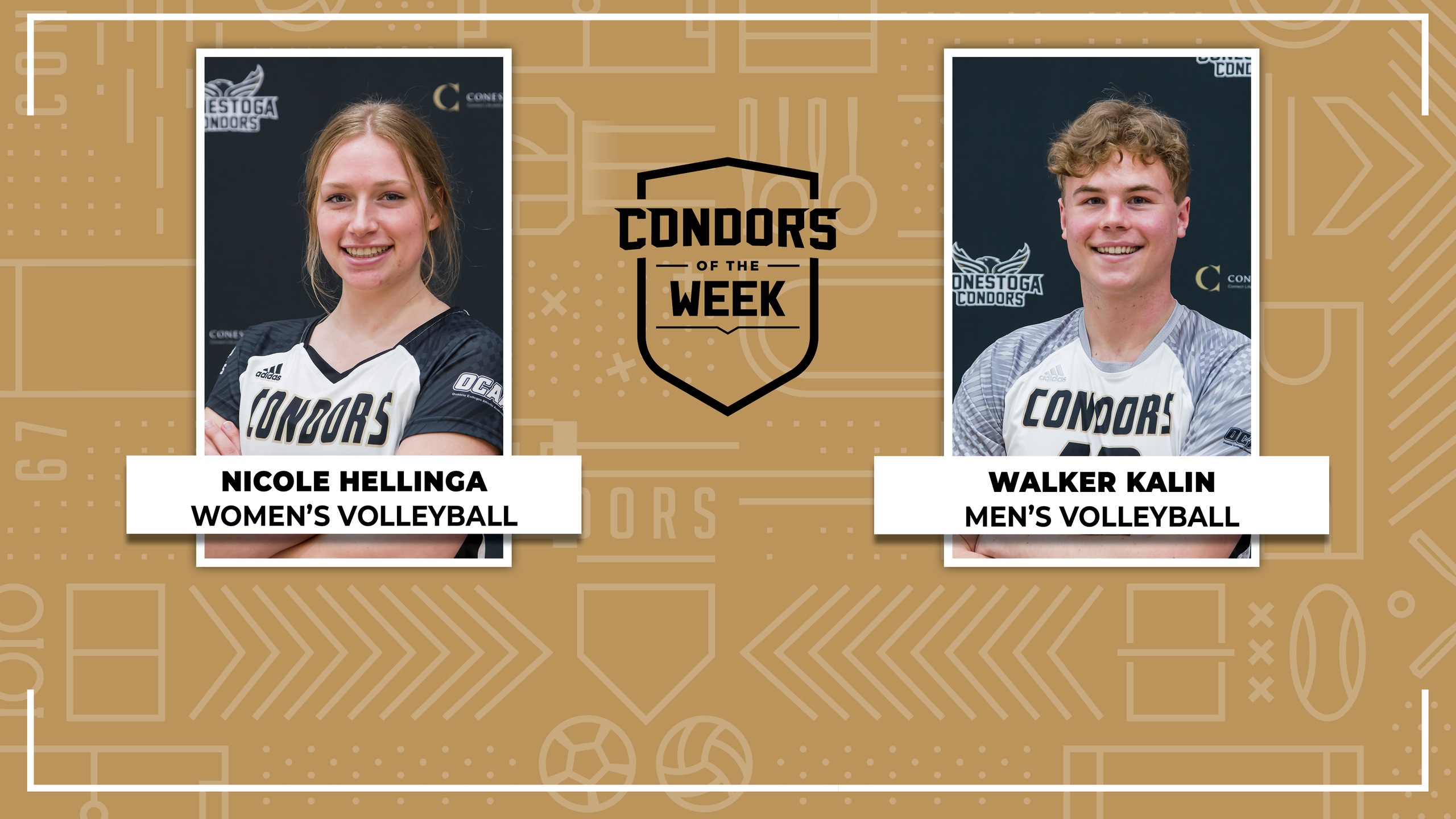 Volleyball Duo Grabs COTW